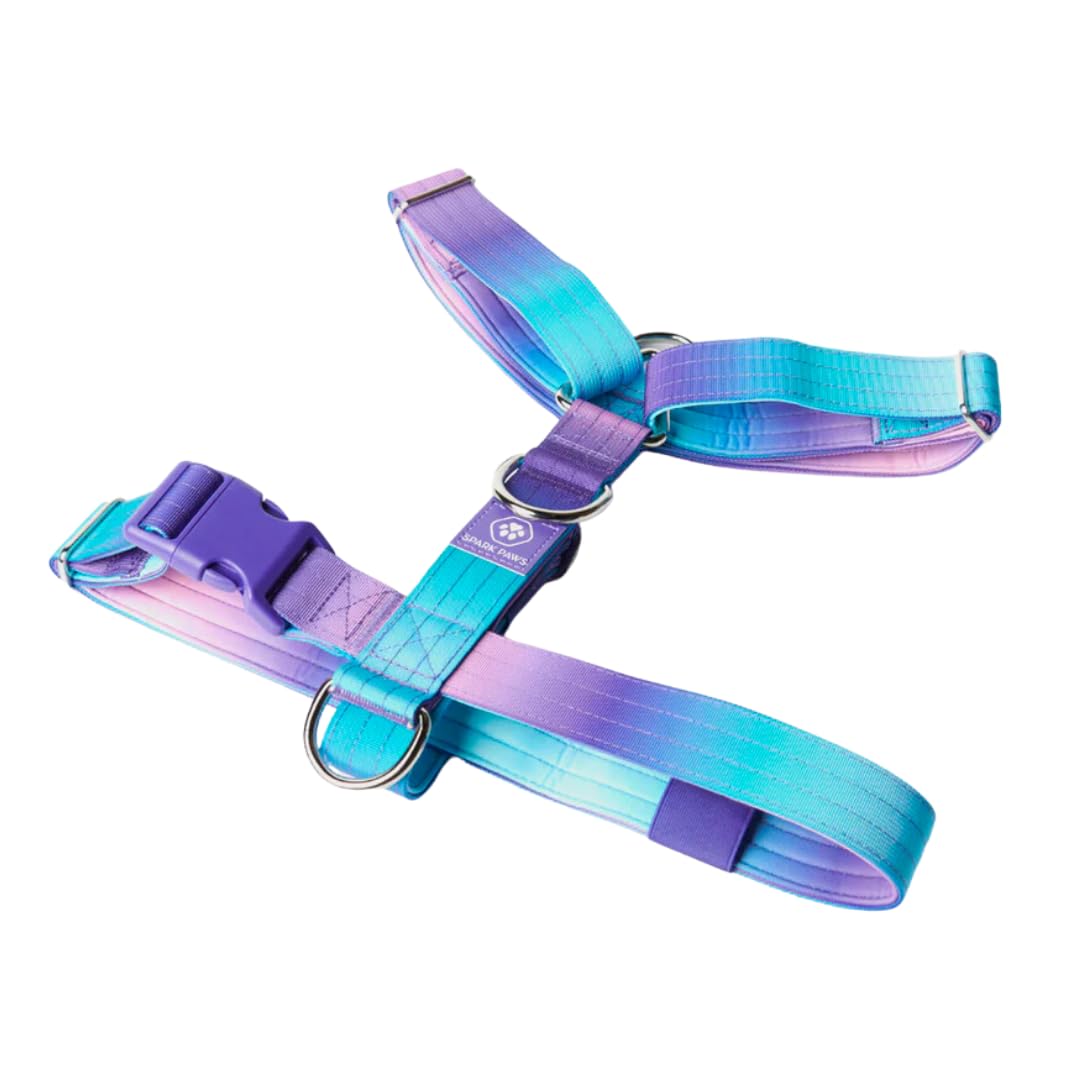 Spark Paws No-Pull Dog Harness - Designed for Safety and Control, Ideal for Large, Strong Breeds - Pitbulls, Boxers - 90s Retro ? M - Image 5