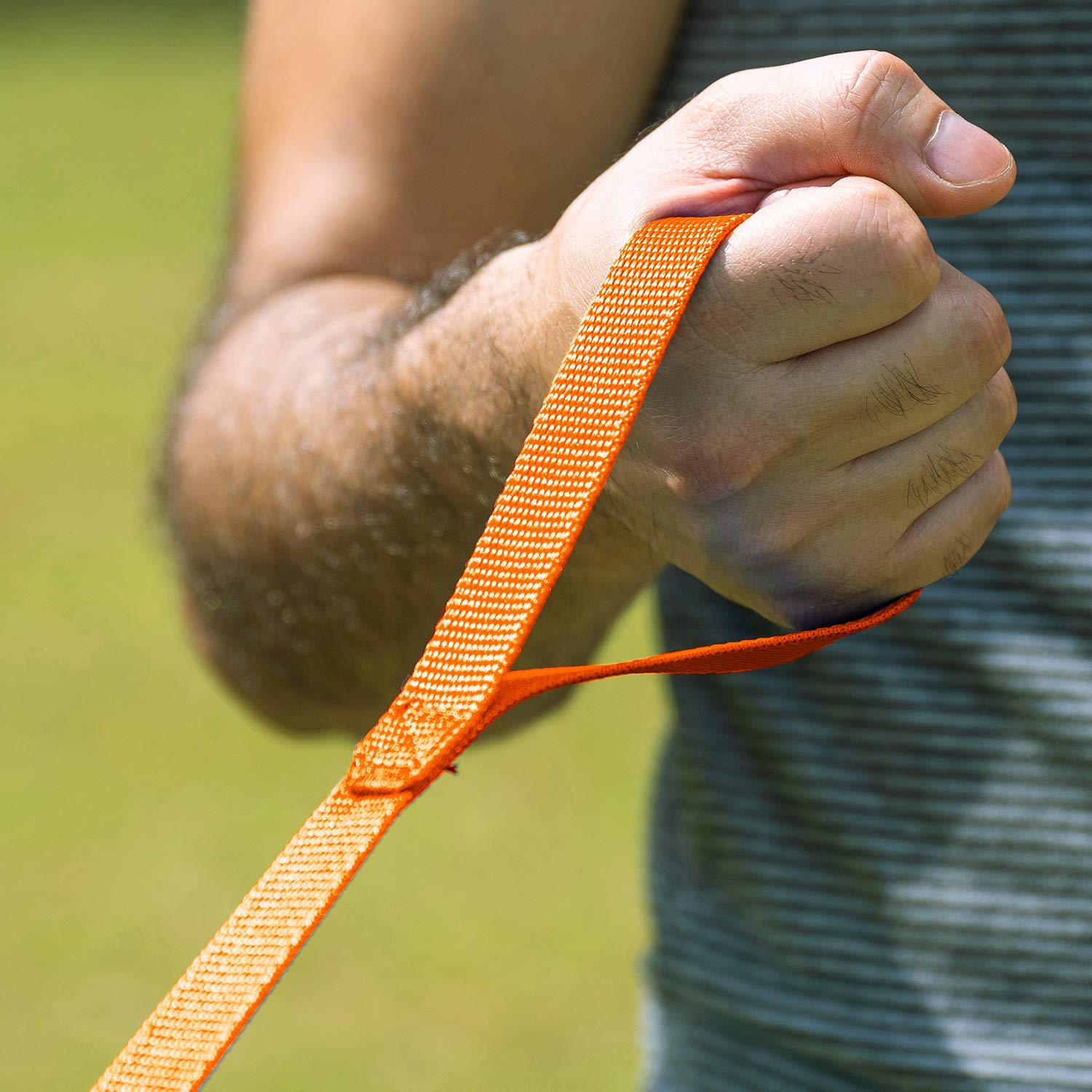 Hi Kiss Dog/Puppy Obedience Recall Training Agility Lead - 15ft 20ft 30ft 50ft 100ft Leash - Great for Play, Camping, or Backyard - Orange - Image 7
