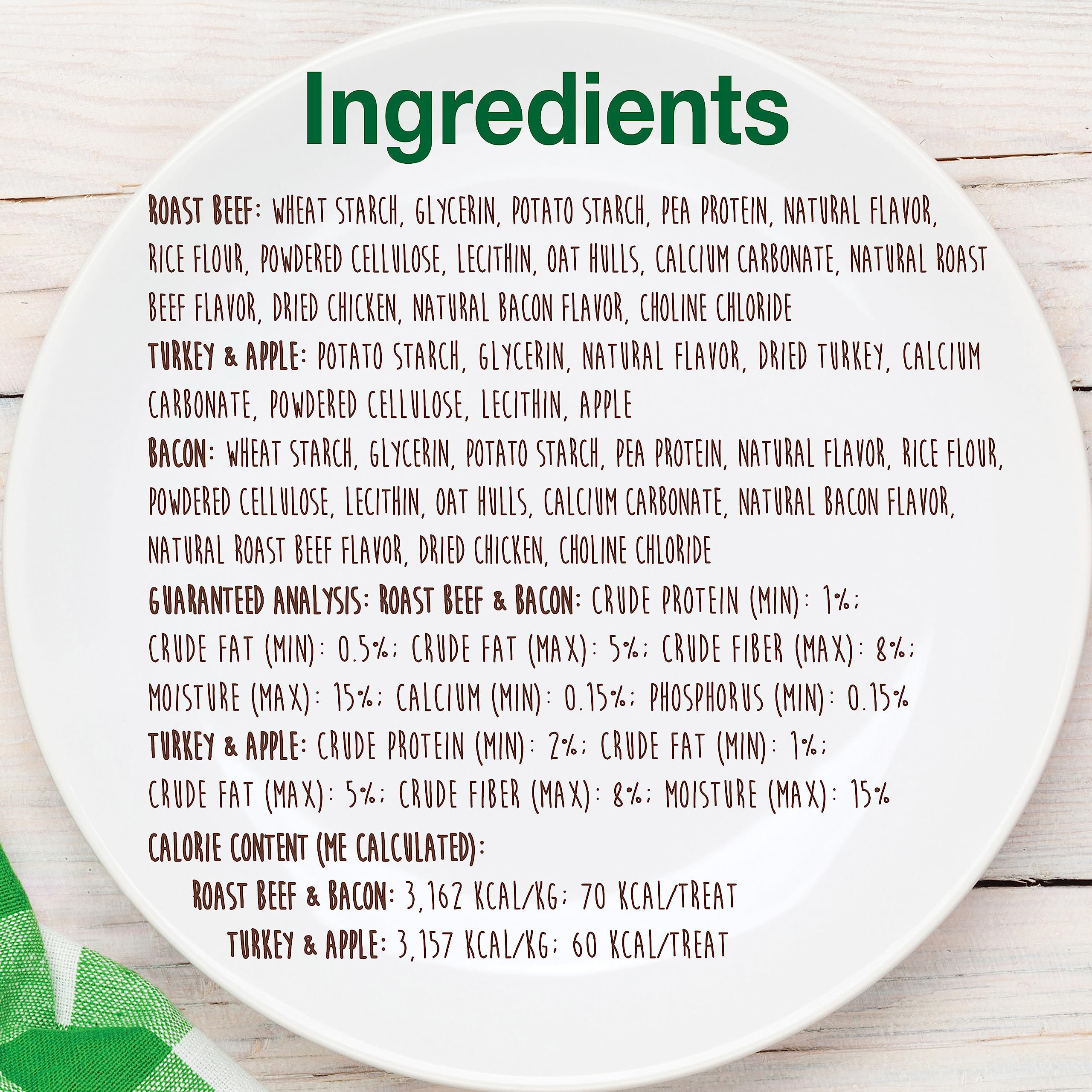 Nylabone Healthy Edibles Natural Puppy Chews Long Lasting Roast Beef, Apple & Bacon Treats for Puppies, X-Small/Petite (3 Count) - Image 6