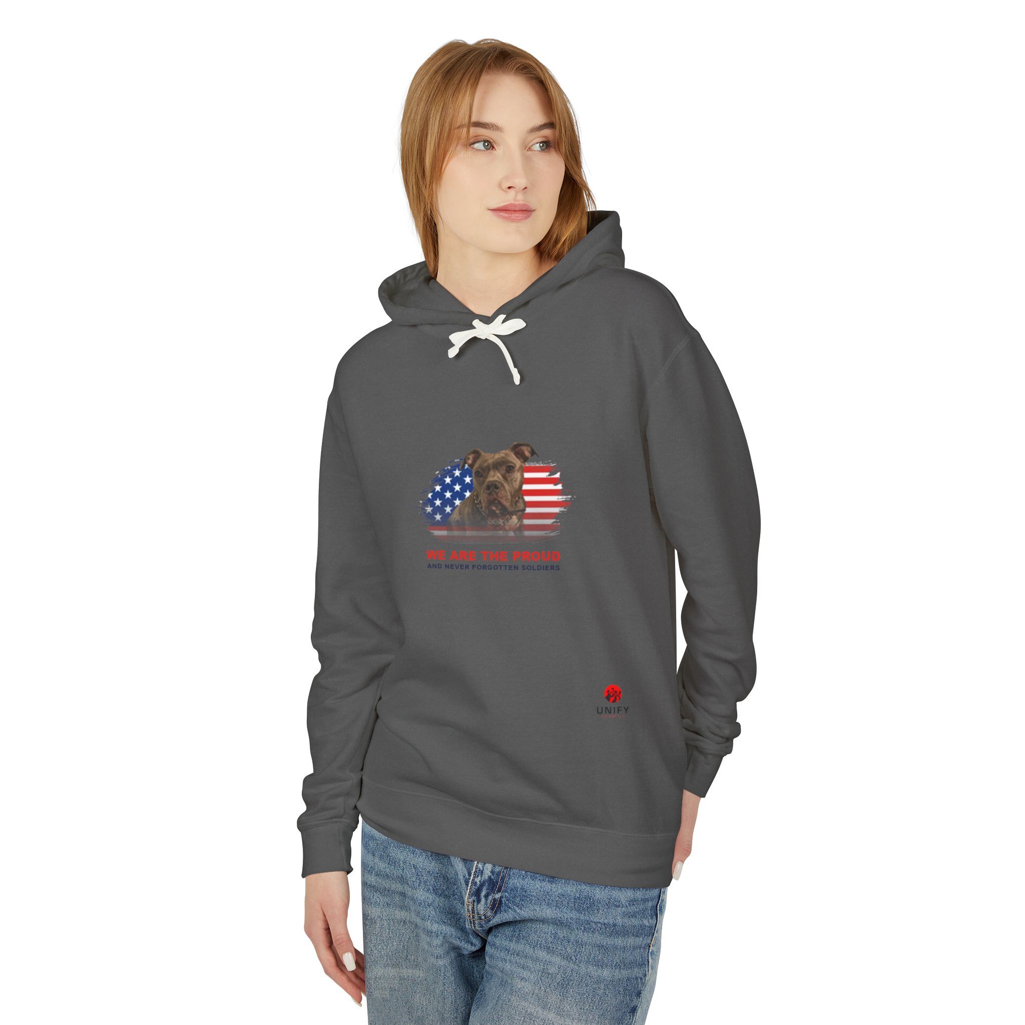 Unisex Lightweight Hooded Sweatshirt - Image 23