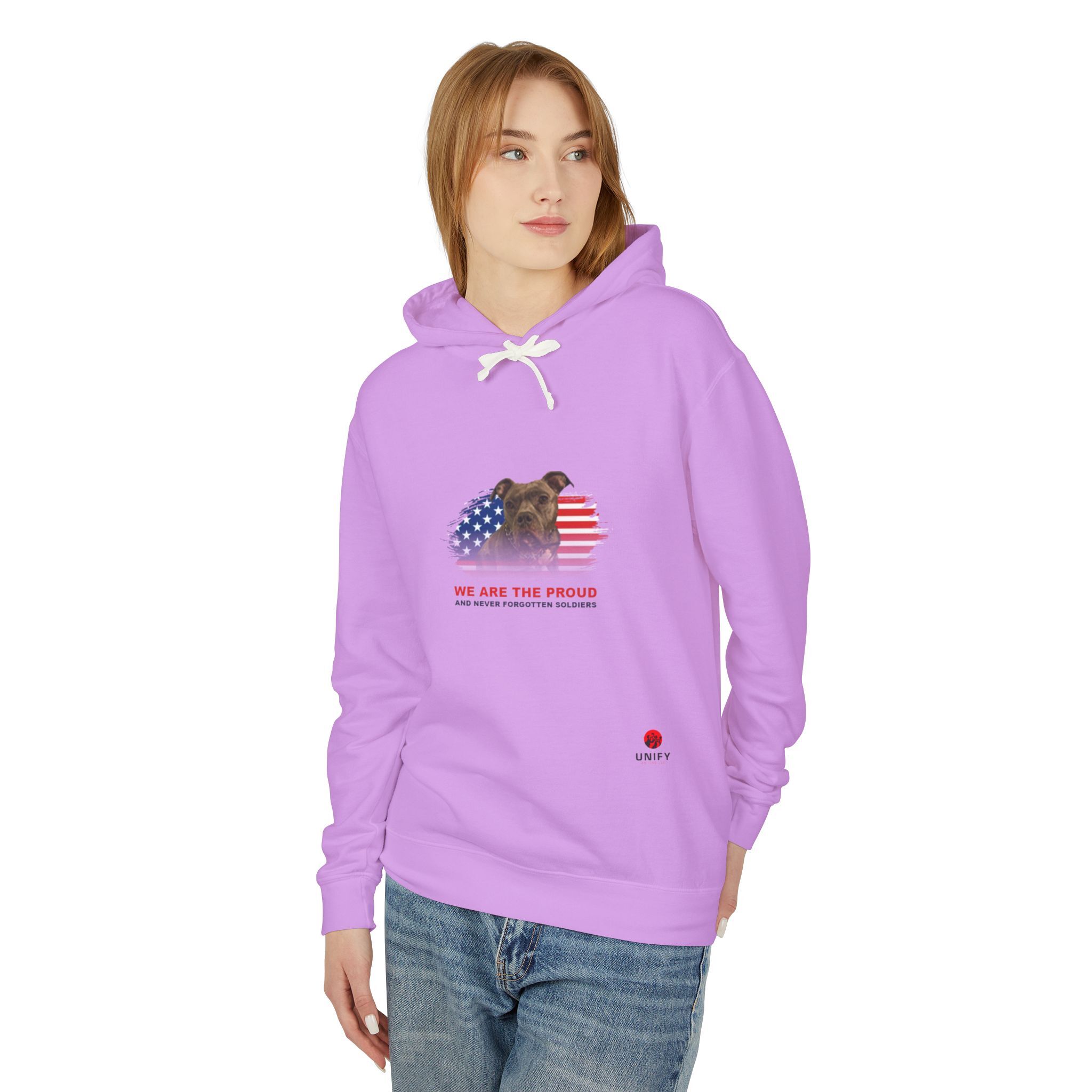 Unisex Lightweight Hooded Sweatshirt - Image 15