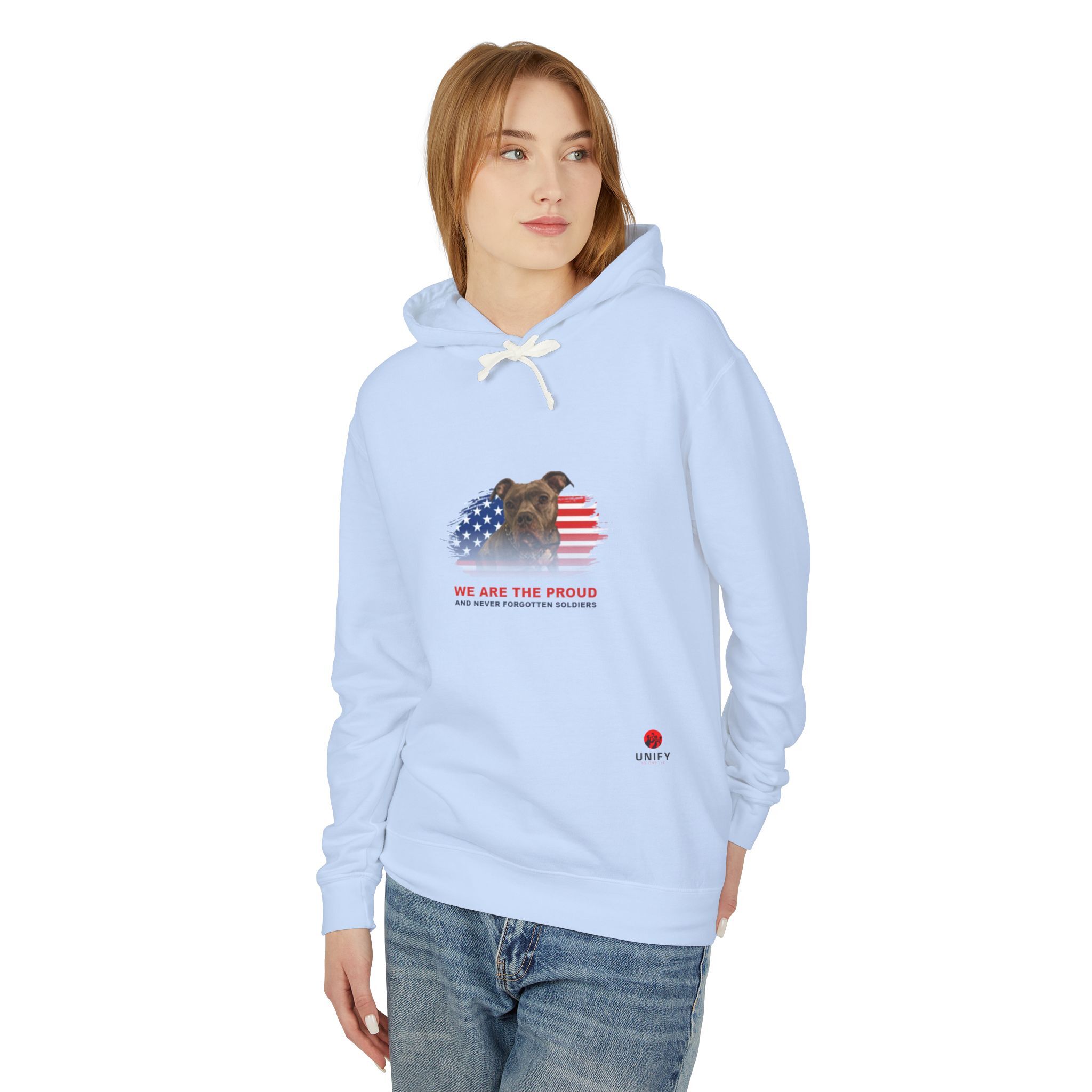 Unisex Lightweight Hooded Sweatshirt - Image 11