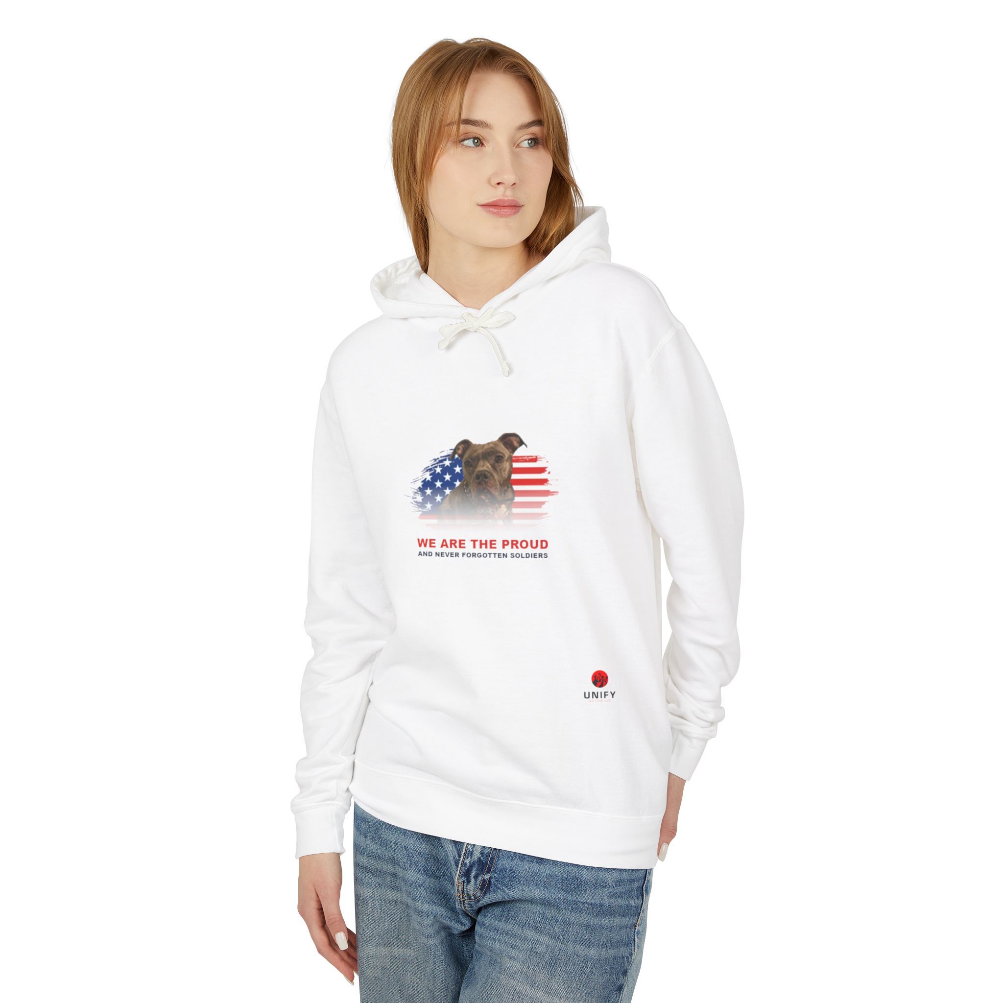 Unisex Lightweight Hooded Sweatshirt - Image 7