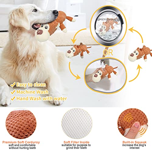 Dog Toys for Aggressive Chewers 13 Pack?Indestructible Tug of War Toys for Small, Medium, Large Dog Breeds , Teeth Cleaning Chew Toys Pet Interactive Rope Toys, Plush with Stuffing Toys for Puppy - Image 6