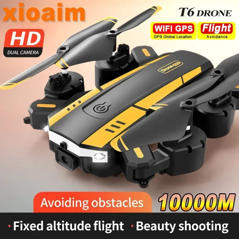 For Xiaomi T6 Drone 8K HD Dual Camera Obstacle Avoidance Remote Control Aircraft Aerial Photography Four Axis Aircraft Drone Toy - AliExpress 44