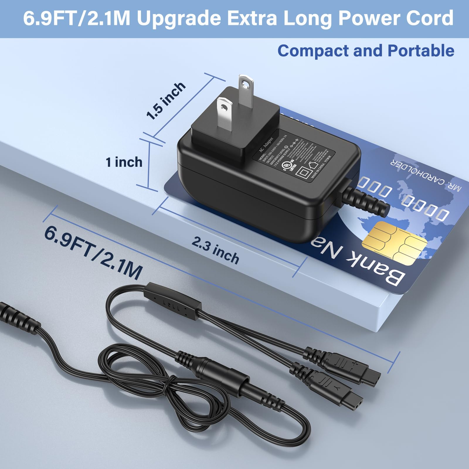 HIENADTOR 5V for SportDOG Collar Charger Power Cord for SportDOG SD-425 SD425 SD-425S SD-825 SD-425CAMO Remote Trainer Collar, AC DC Power Adapter for SportDOG FieldTrainer 425 Training Shock Collar - Image 3