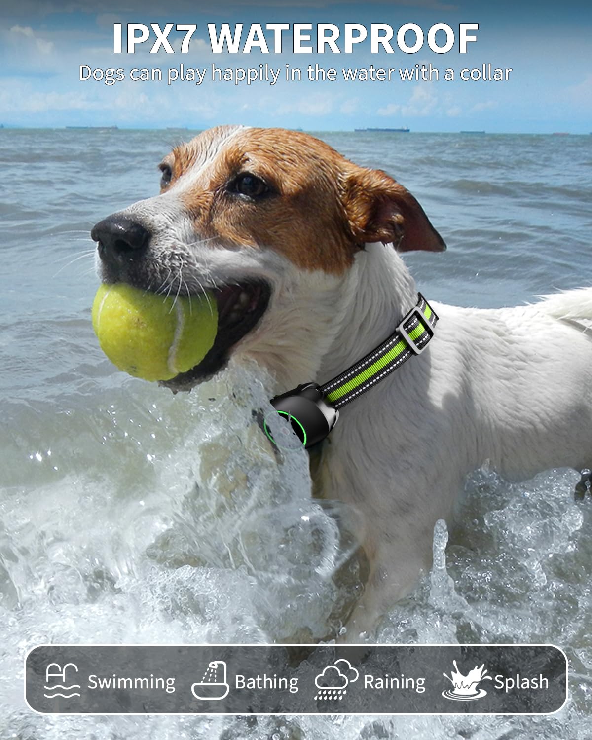 Dog Training Collar with Remote - Rechargeable Waterproof E-Collar for Large, Medium and Small Dogs, 3 Training Modes, Range up to 3300Ft - Image 5